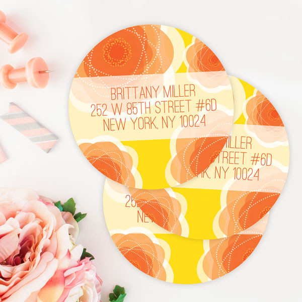 Pretty Blooms Label Set