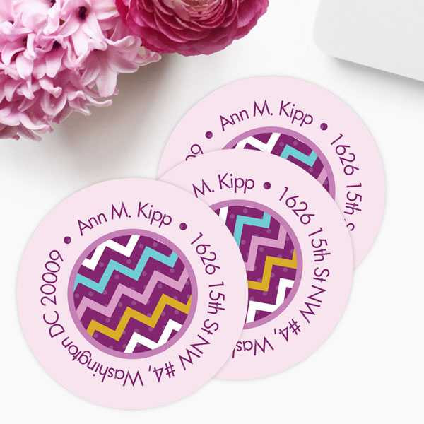 Mix Chevrons Label Set