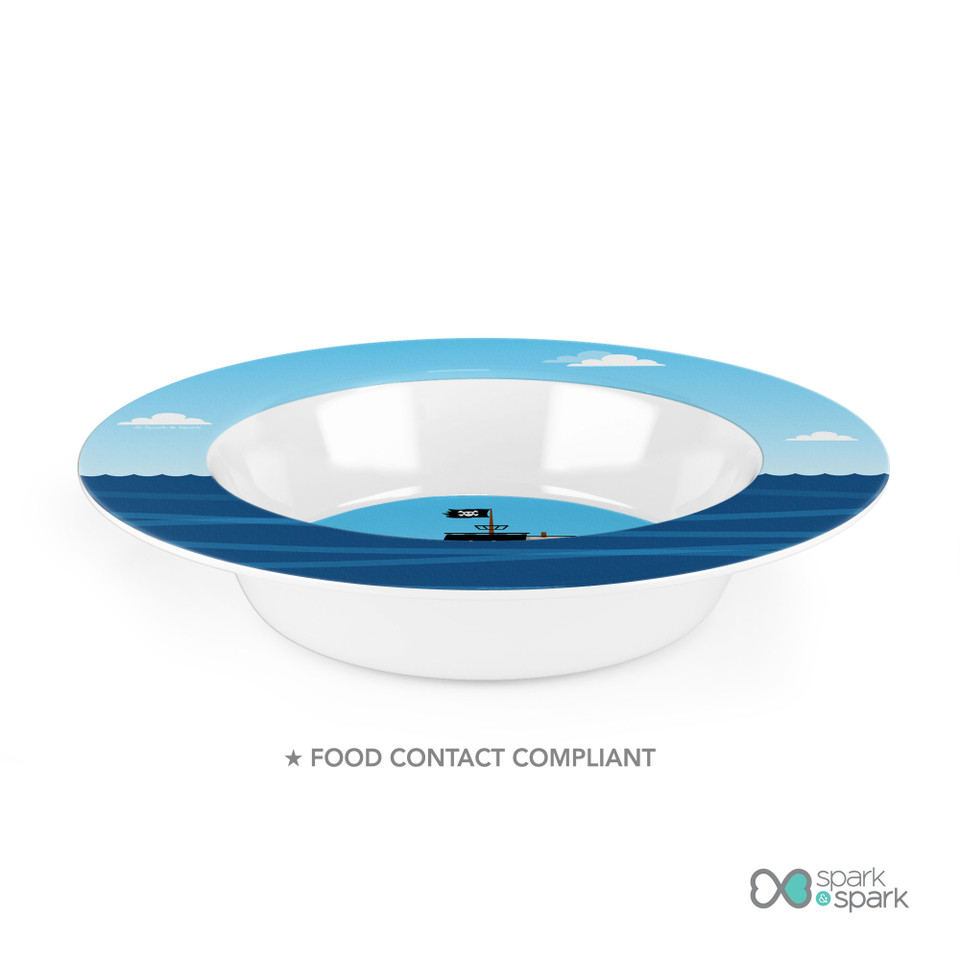 All Aboard Pirates Kids Plate