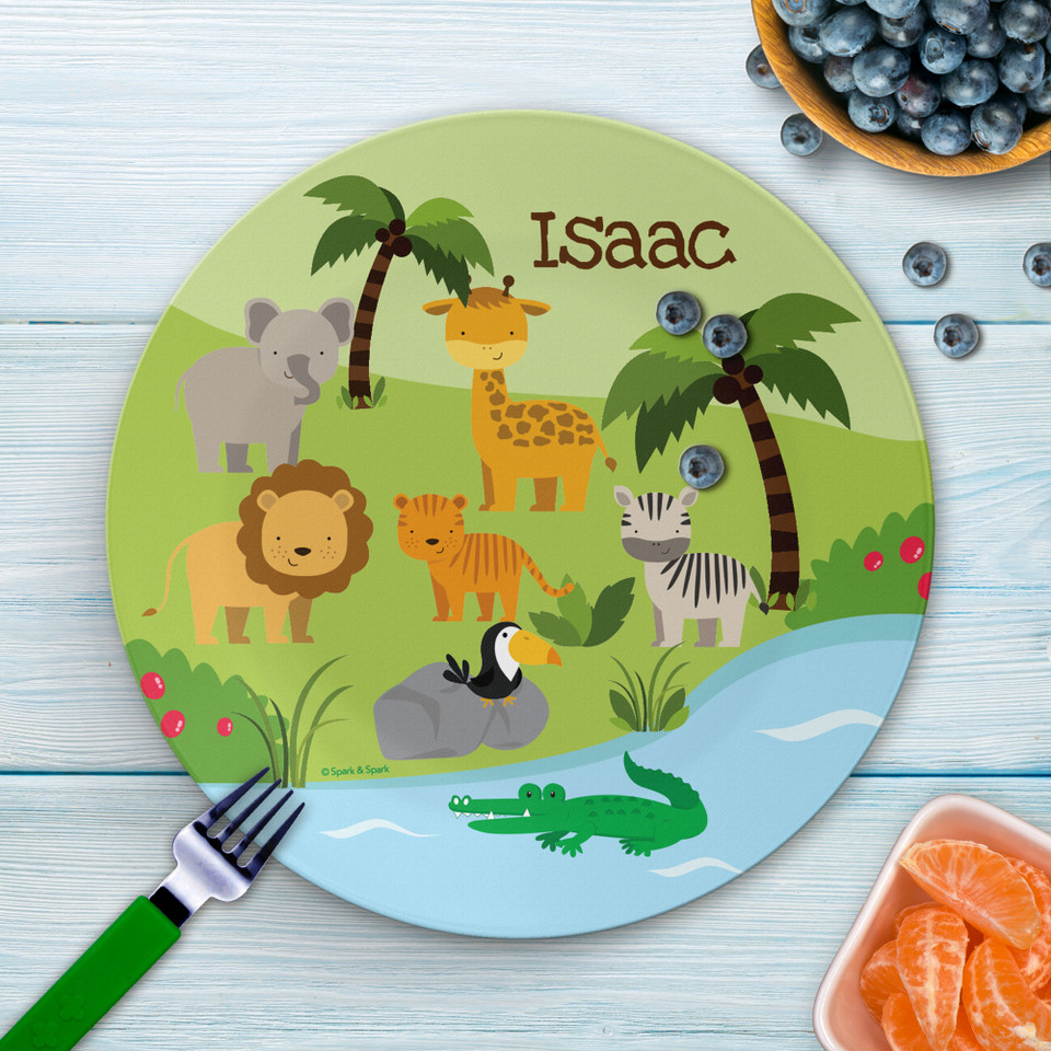 Jungle Fever Kids Plate