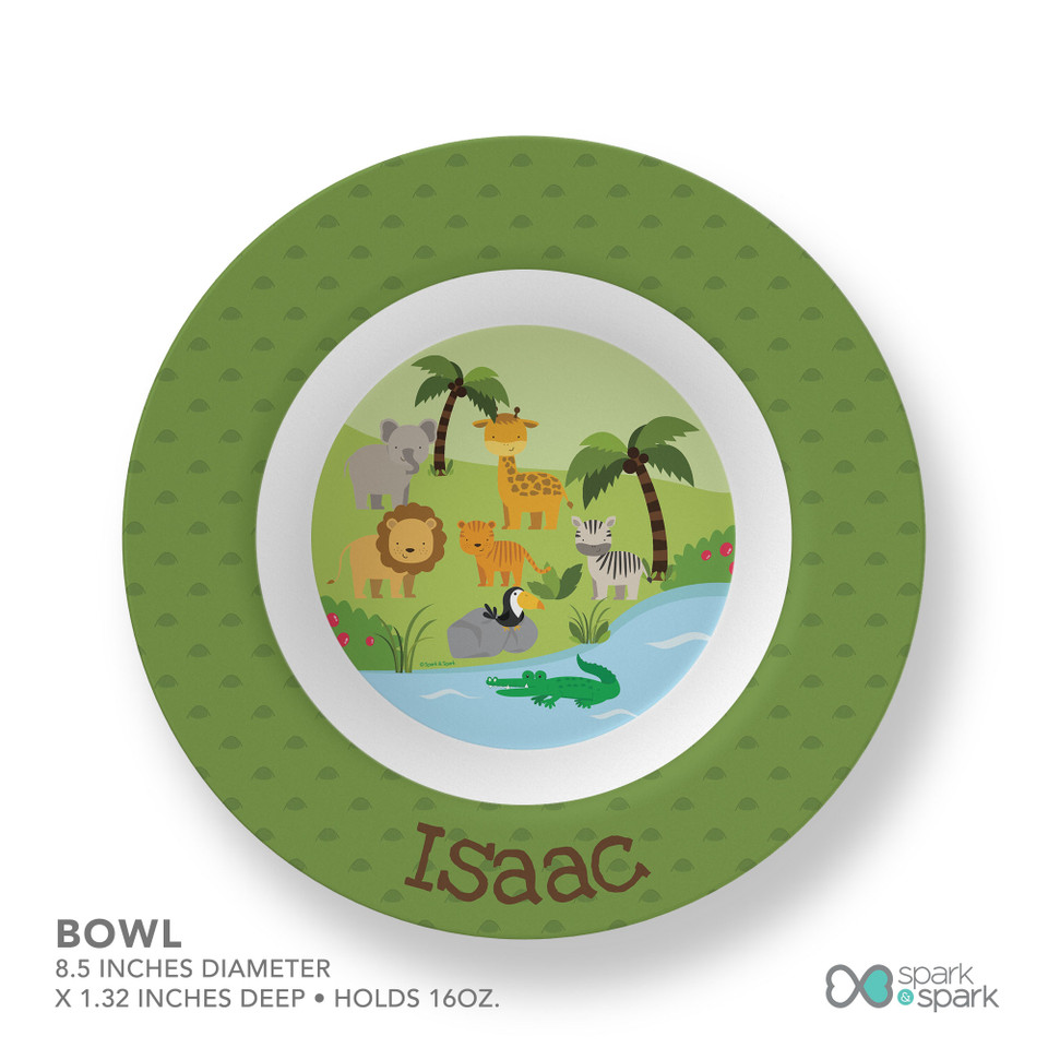 Jungle Fever Kids Plate