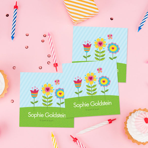 Spring Blooms Gift Label Set