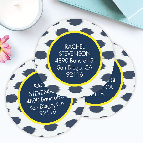 Touch of Ikat Label Set