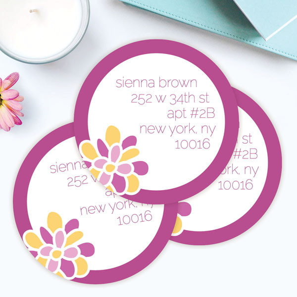 A Sweet Bloom Label Set