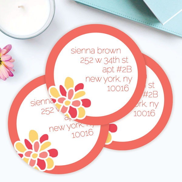 A Sweet Bloom Label Set