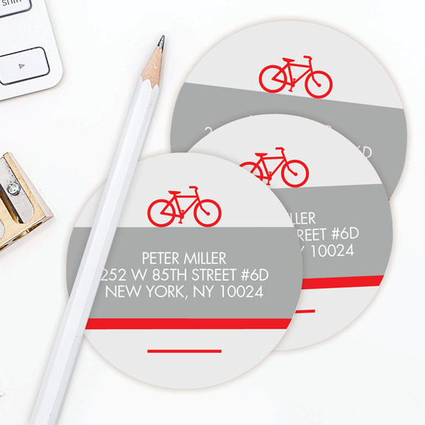 Bike Ride Label Set