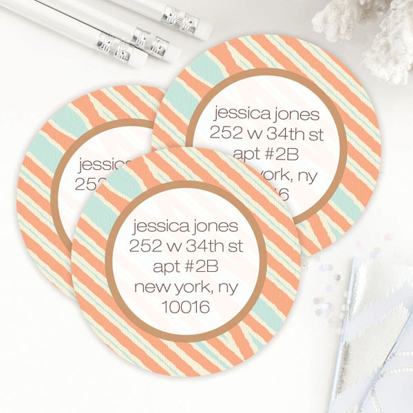 Tapestry Pattern - Stripes Label Set