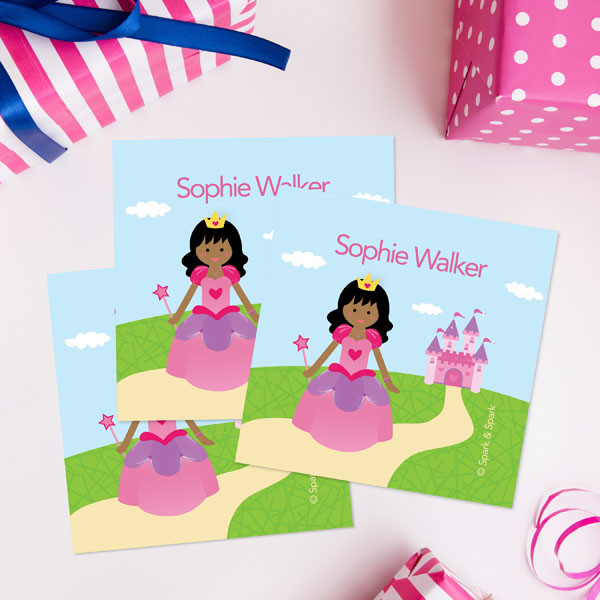 Sweet Little Princess Gift Label Set