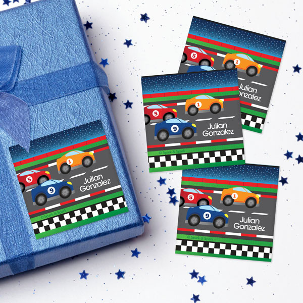 Race To Finish Gift Label Set
