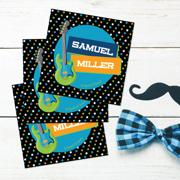 Guitar Sounds Gift Label Set