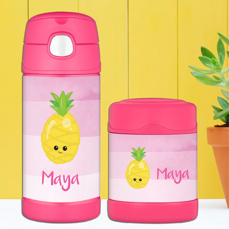 Yummy Pineapple Thermos Bottle