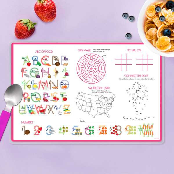 Field of Flowers Green Placemat