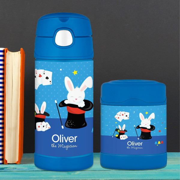 Cute Magician Boy Thermos Bottle