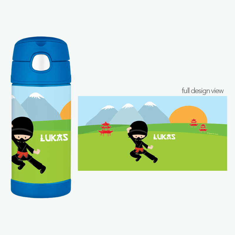 Cool Super Ninja Thermos Bottle