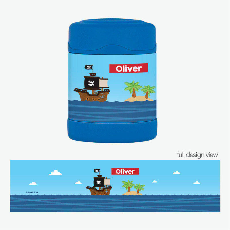 All Aboard Pirates Thermos Food Jar