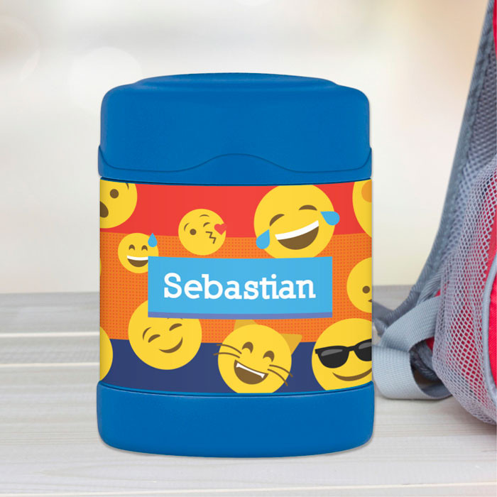 Boy Emojis Thermos Food Jar