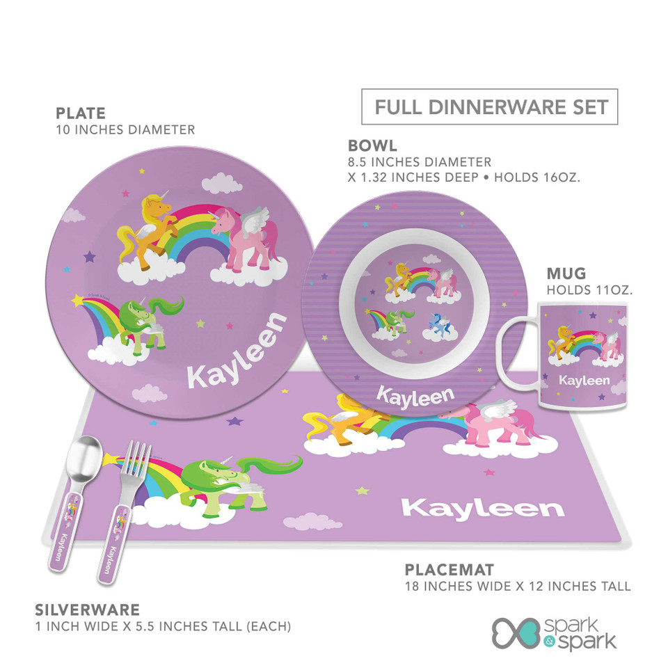 Sweet Unicorns Kids Bowl