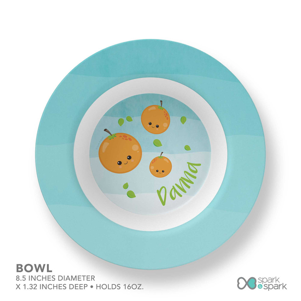 Yummy Orange Kids Bowl