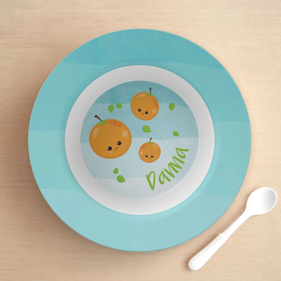 Yummy Orange Kids Bowl