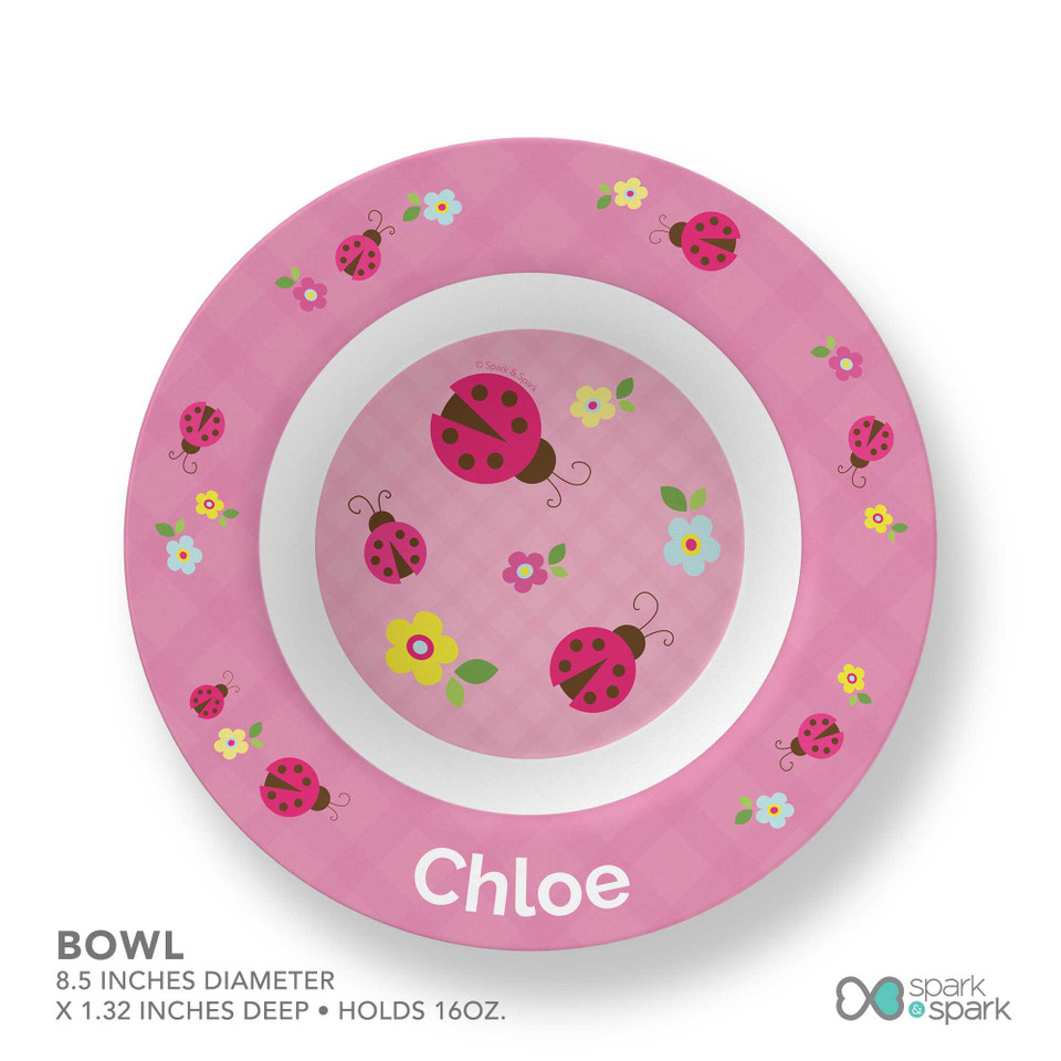 Three Lady Bugs Kids Bowl