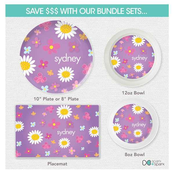 Field of Flowers Purple Placemat