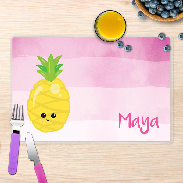 Yummy Pineapple Kids Placemat