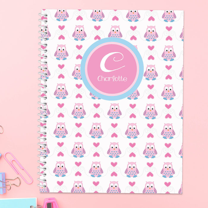 Owl Love Kids Notebook