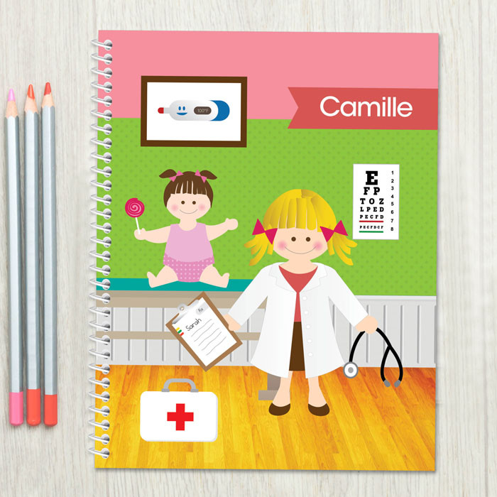 Doctor's Visit Kids Notebook