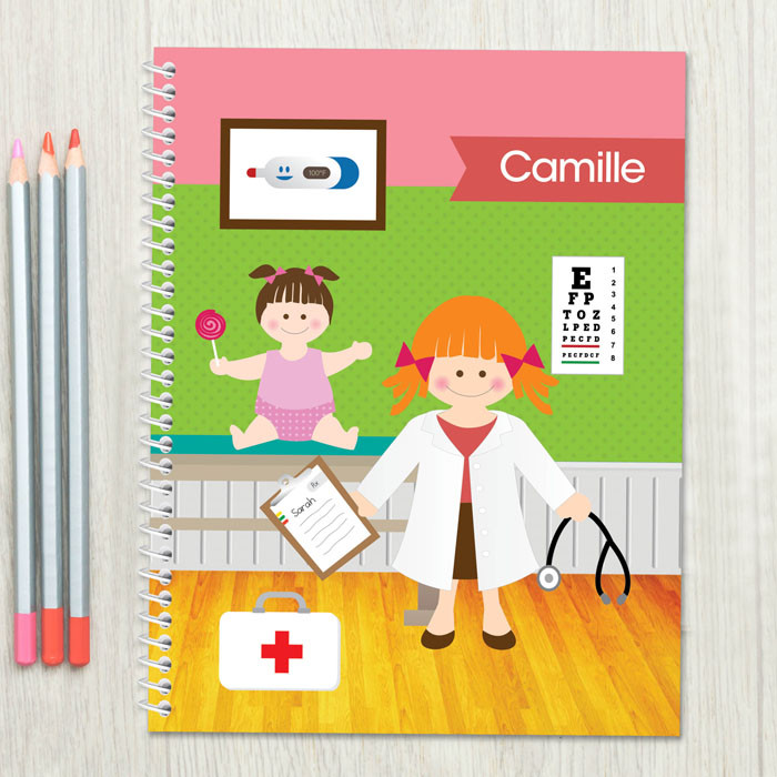 Doctor's Visit Kids Notebook