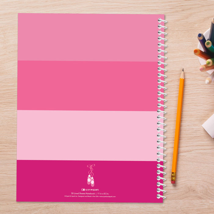 Ballerina Studio Kids Notebook
