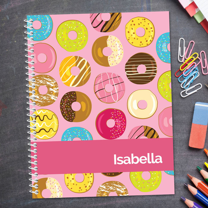 Sweet Donuts Kids Notebook