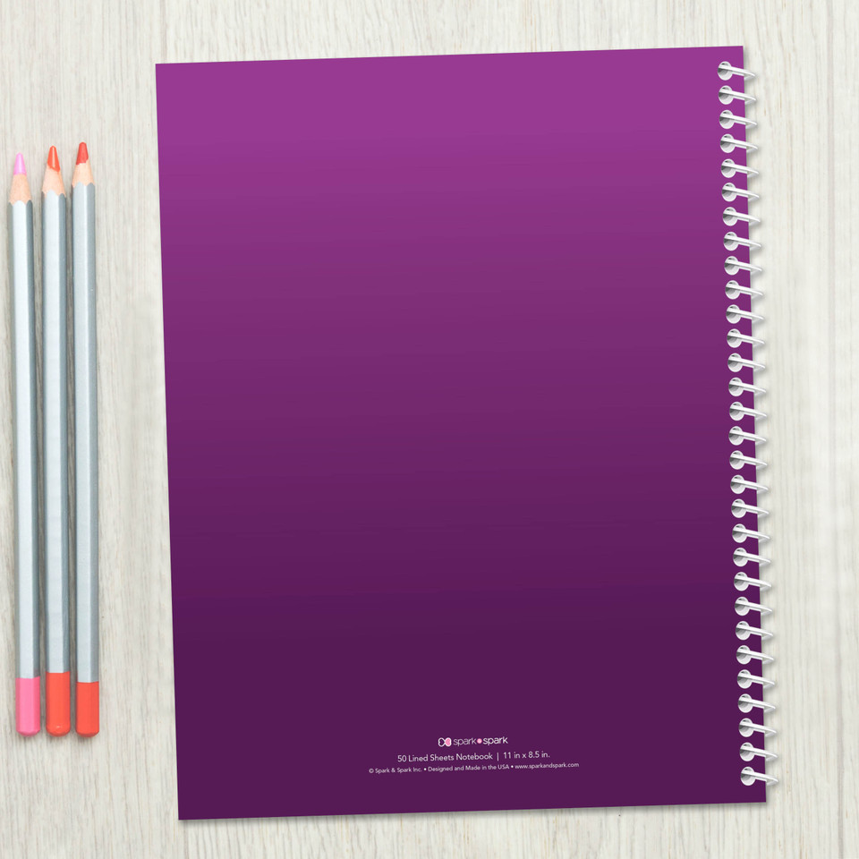 Cute Girl Magician Kids Notebook