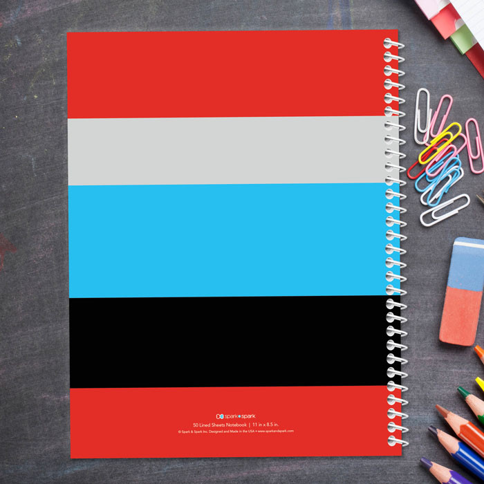 Fun Spider Web Kids Notebook