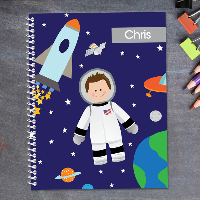 Fly to the Moon Kids Notebook
