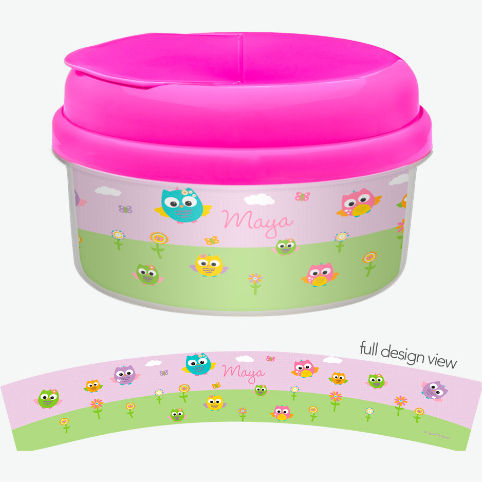 Owls On The Field Snack Bowl