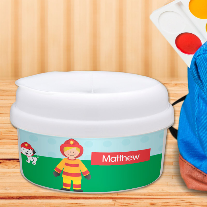 Call a Firefighter Snack Bowl