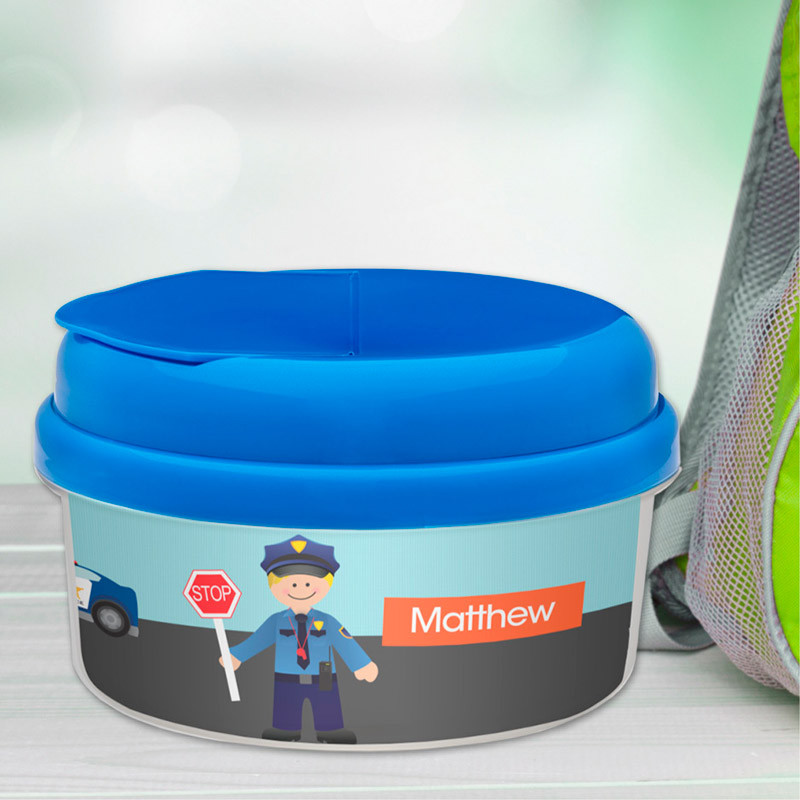 Police On Duty Snack Bowl