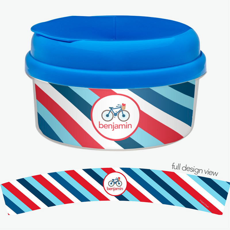 A Lovely Boy Ride Snack Bowl