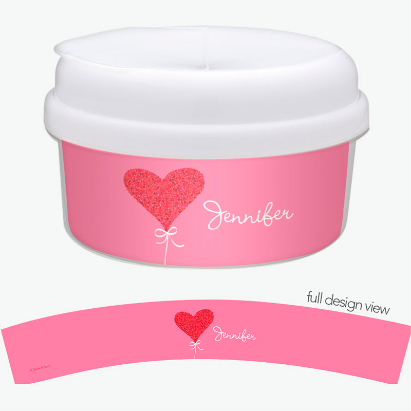 Sweet Heart Snack Bowl