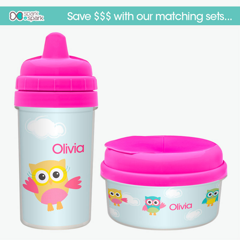 Three Owls No Spill Sippy Cup