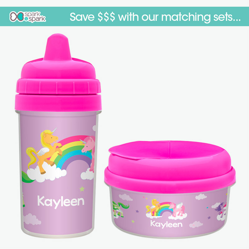 Sweet Unicorns Spill Proof Sippy Cup