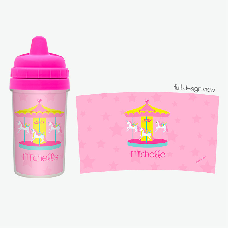 Sweet Carousel Kids Sippy Cups