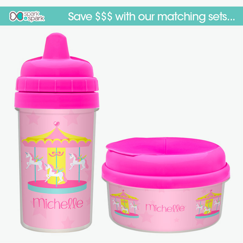 Sweet Carousel Kids Sippy Cups