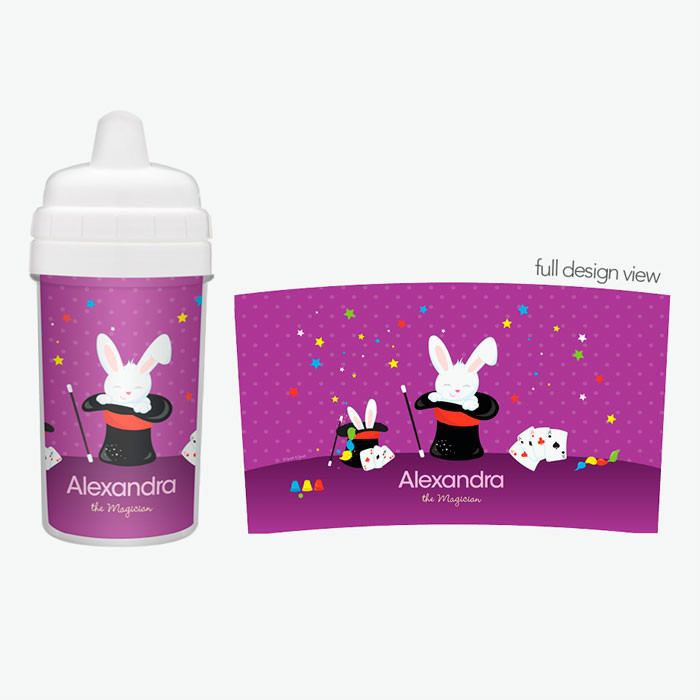 Cute Girl Magician Sippy Cup
