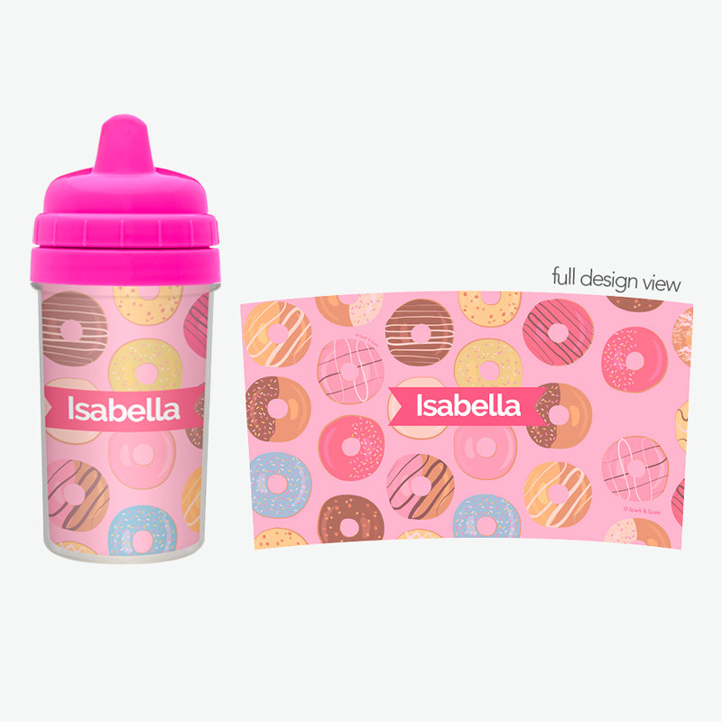 Sweet Donuts Sippy Cup for 2 Year Old
