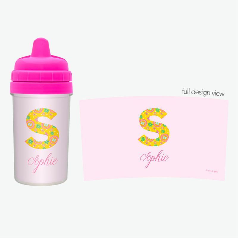 Best sippy cup for milk with Flower Initial