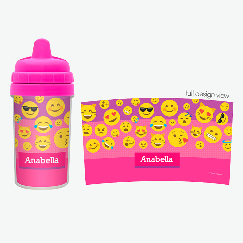 Girl Emojis Sippy Cup