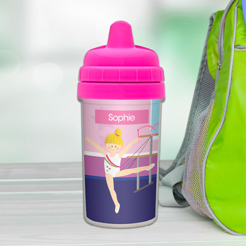 Floating on the Bars Custom Sippy Cups