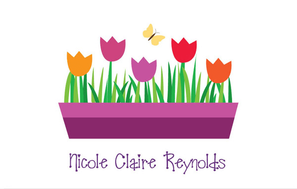 My Garden Of Tulips Gift Tag