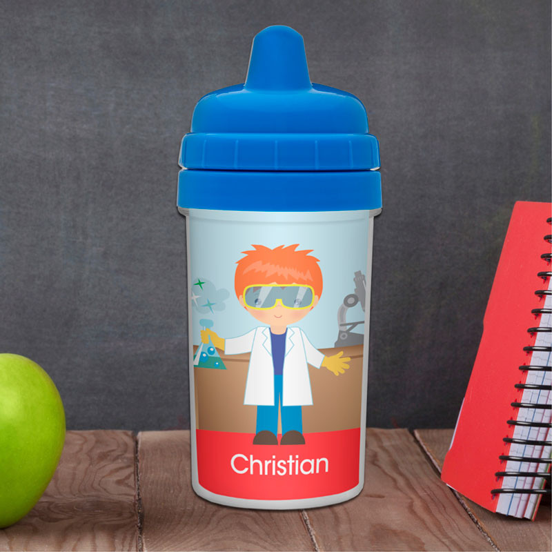 Cool Scientist Boy Baby Sippy Cup